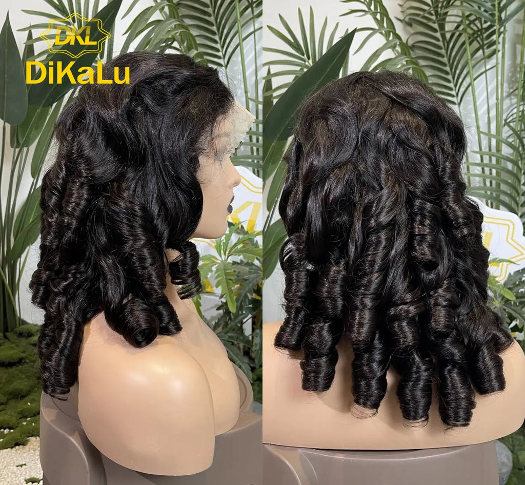 13x4 Curly Wig 250% Density Brazilian Virgin Hair 100% Natural Cuticle Aligned Pre Plucked Baby Hair Glueless Soft Quality Top