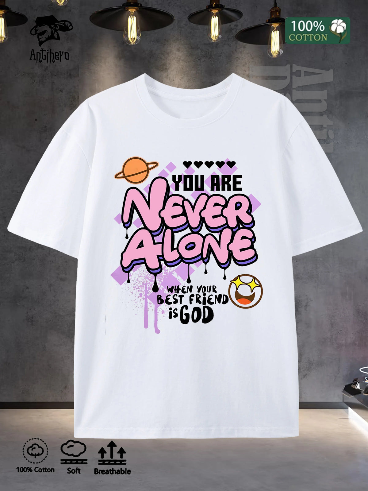 2025 Fashion Mens 100 Cotton Oversize Tee 5 Colors Street Style Comfort USA Warehouse