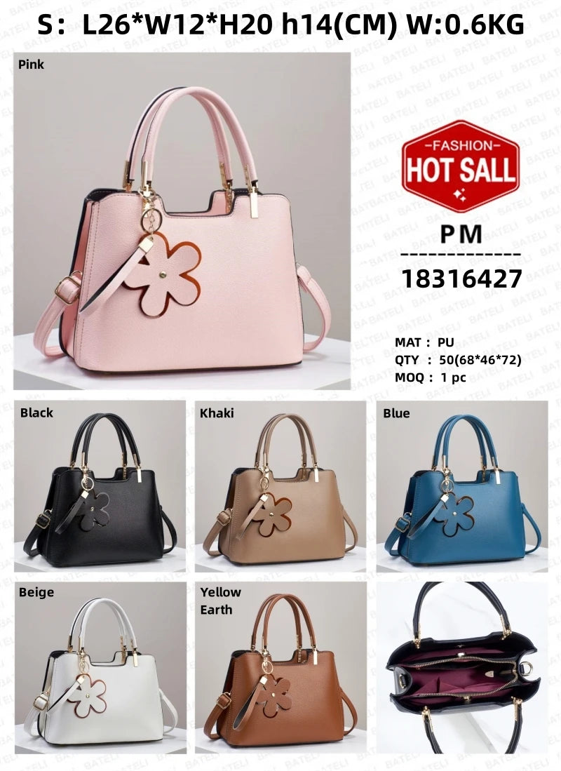 Women's Bag Shopper Simple Fashion Zipper Handbags Nylon Waterproof Solid Crossbody Low Price Womens Handbag