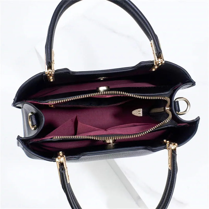 Women's Bag Shopper Simple Fashion Zipper Handbags Nylon Waterproof Solid Crossbody Low Price Womens Handbag