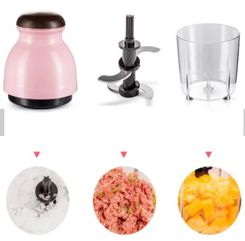 600ml Multi-Functional Electric Baby Food Machine Household Cooking Machine for Meat Vegetables Fruits Juicer Complementary Food